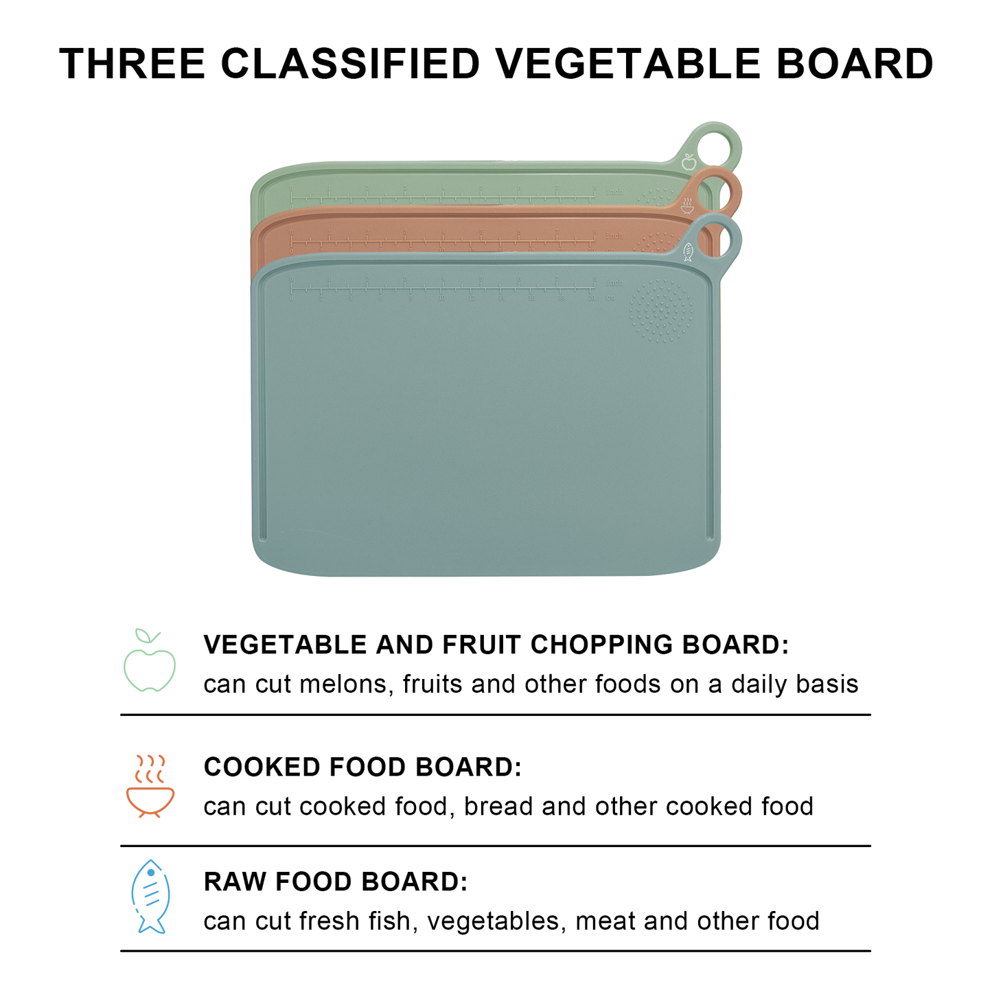 Charmline Smart Cutting Board And Knife Set With Holder Classic